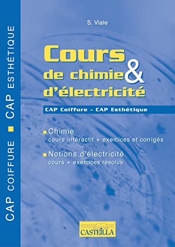 Cours de chimie & d'électricité CAP coiffure et d'esthétique