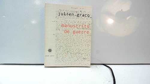 Manuscrits de guerre