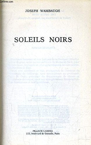 Soleils noirs
