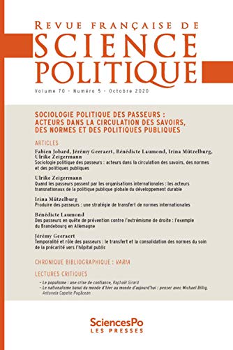 Revue Française de Science Politique T70-5