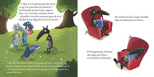 Le loup qui n'aimait pas lire