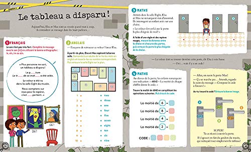 Enquêtes en vacances du CE1 au CE2