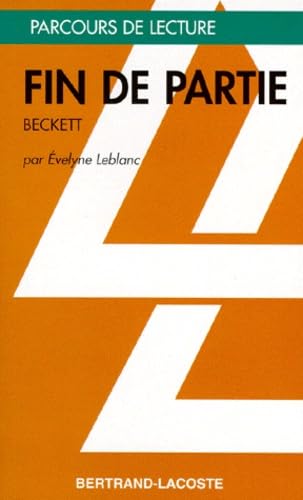FIN DE PARTIE - PARCOURS DE LECTURE