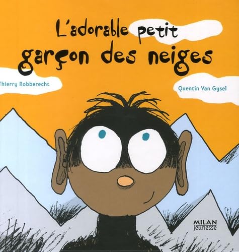 L'adorable petit garçon des neiges