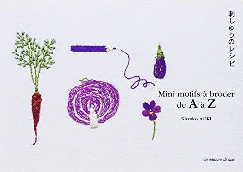 Mini motifs à broder de A à Z