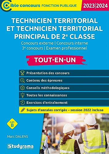 Technicien Territorial et Technicien Territorial Principal de 2e classe: 2022
