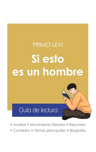 Guia de lectura Si esto es un hombre de Primo Levi (analisis literario de referencia y resumen completo)