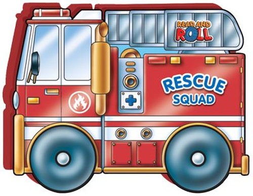 Rescue Squad 3 Book Set: Ambulance, Fire Truck, Police Car (Read and Roll)