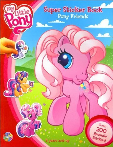 My Little Pony Super Sticker Book Pony Friends