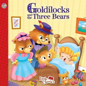 Phidal Goldilocks and the Three Bears Little Classics - Stories for kids, 24-page storybook 