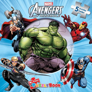 Marvel Avengers assemble my first puzzle book