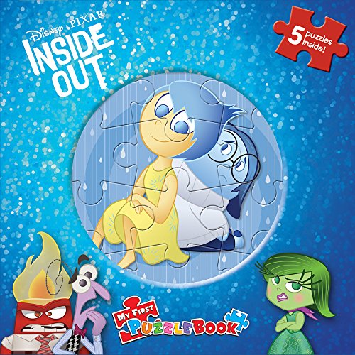 INSIDE OUT PUZZLE BOOK - 5 PUZZLES IN 1 BOOK
