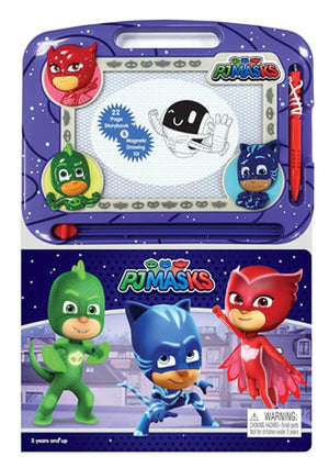 Pj Masks: Activity Book Learning, Writing, Sketching with Magnetic Drawing Doodle Pad for Kids