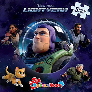 Disney / Pixar Lightyear My First Puzzle Book - Jigsaw Puzzles for kids, 10-page board book, 5 puzzles to enjoy 