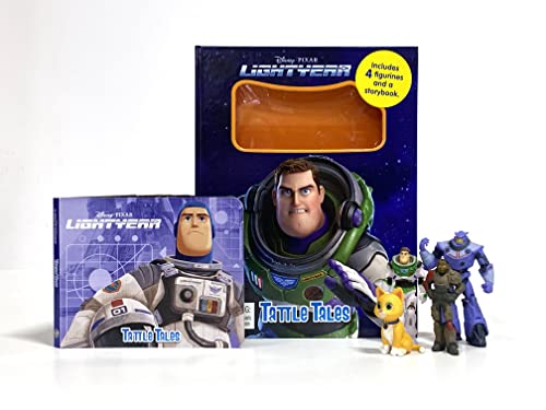 Disney / Pixar Lightyear Tattle Tales - Activity Books for kids, 12-page storybook, 4 figurines