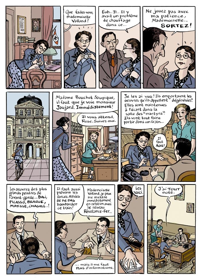 Rose Valland, capitaine Beaux-Arts - Tome 1 - Rose Valland, capitaine Beaux-Arts