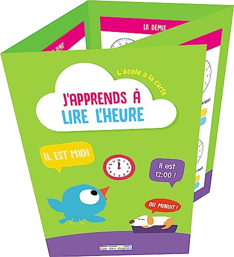 J'apprends à lire l'heure