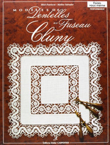 Modèles de dentelles au fusau : Cluny
