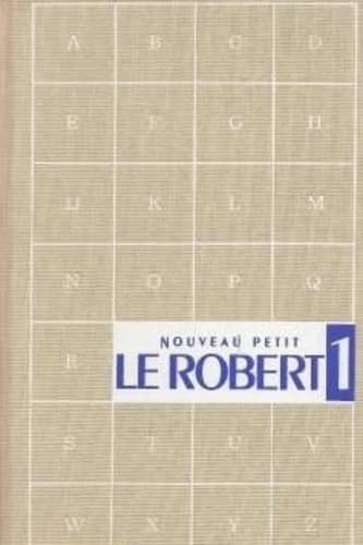 Le Petit Robert 1 Dictionnaire De LA Langue Francaise