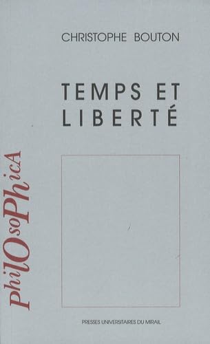 Temps et liberte