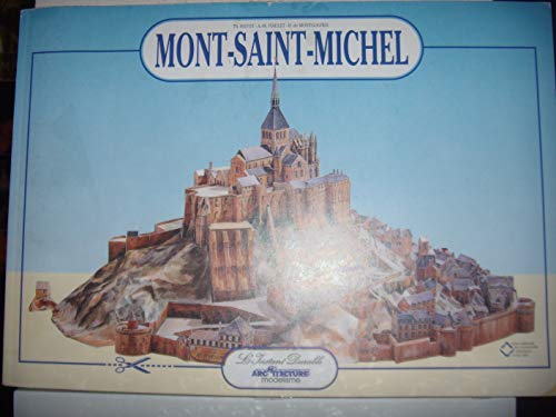 MontSaintMichel Scale Architectual Paper Model