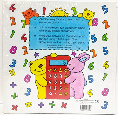 Kids Calculator Book Wipe Clean Surface