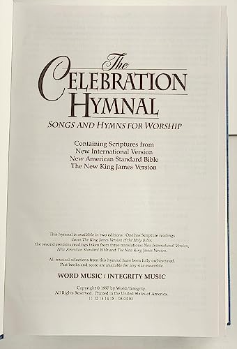 Celebration Hymnal