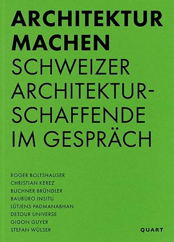 Architektur machen