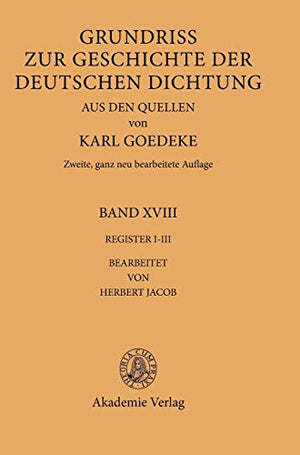 Grundriss Zur Geschichte V 18 Reg I-III