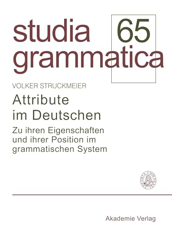 Attribute im Deutschen