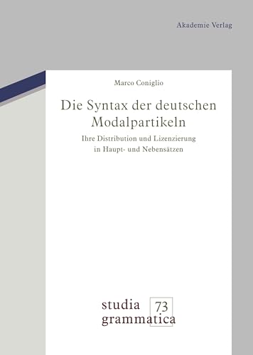 Die Syntax der deutschen Modalpartikeln