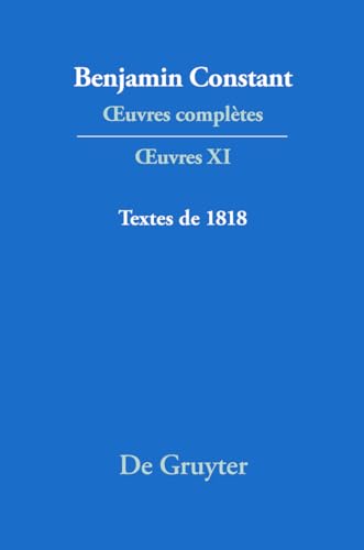 Textes de 1818