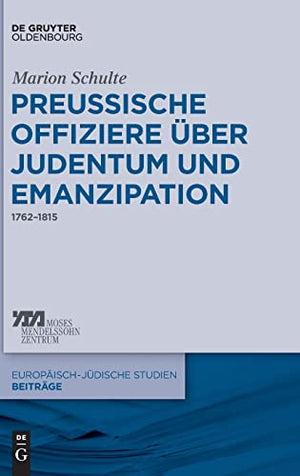 Preussische Offiziere ber Judentum und Emanzipation