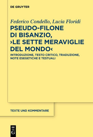 Pseudo-Filone di Bisanzio, Le sette meraviglie del mondo