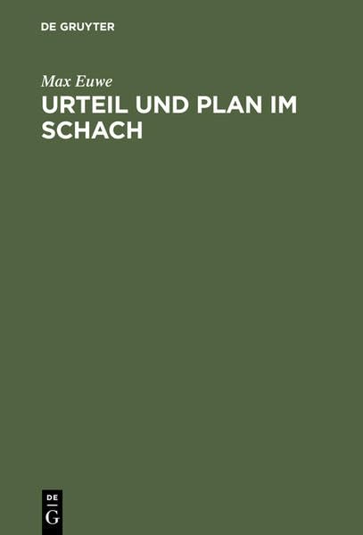 Urteil Und Plan Im Schach