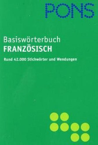PONS Basiswörterbuch, Französisch