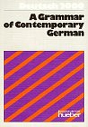 A Grammar of Contemporary German