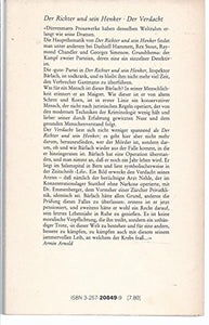 Richter Und Sein Henker 