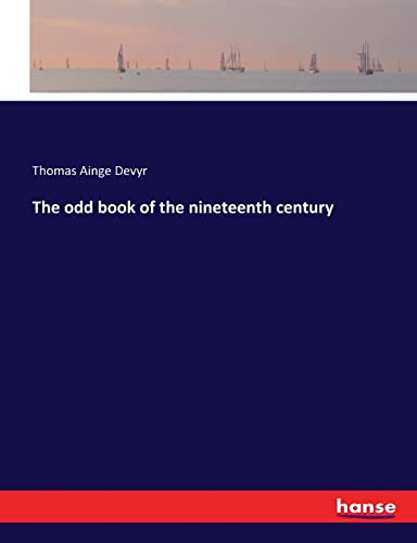 The odd book of the nineteenth century
