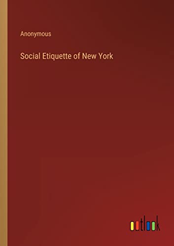 Social Etiquette of New York