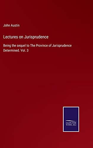 Lectures on Jurisprudence