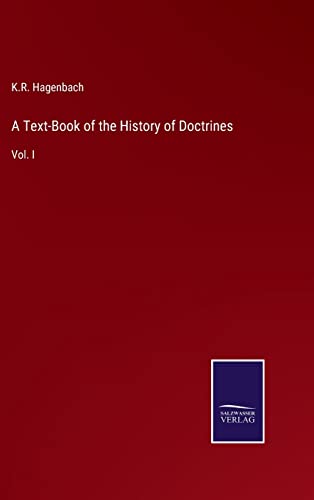 A Text-Book of the History of Doctrines