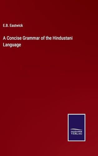 A Concise Grammar of the Hindustani Language