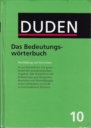 Das Bedeutungsworterbuch