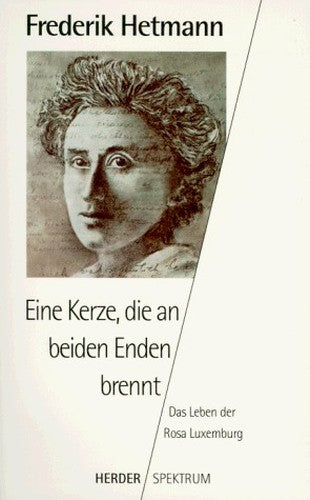 Eine Kerze, die an beiden Seiten brennt
