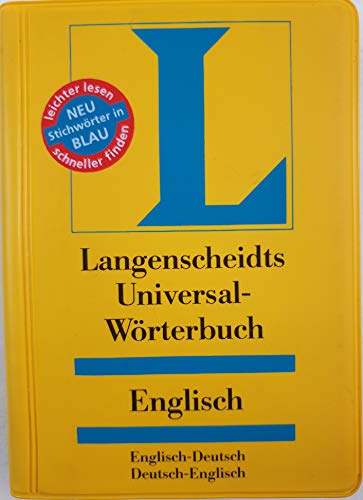 Langenscheidts Universal Worterbuch Englisch
