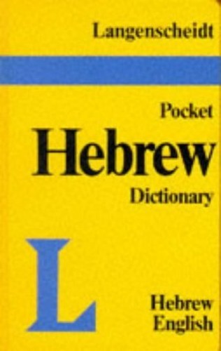 Langenscheidt Pocket Hebrew Dictionary