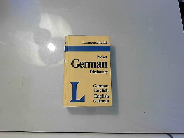 Langenscheidt Pocket German Dictionary: German-English, English-German