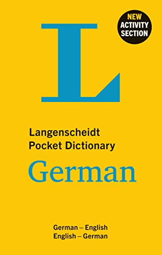 Langenscheidt Pocket Dictionary German (English-German/German-English)