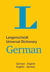 Langenscheidt Universal Dictionary German (English-German/German-English) 
